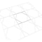 Ekena Millwork Medium Fraser Decorative Fretwork Wall Panels in Architectural Grde PVC, 15 3/8"W x 15 3/8"H x 3/8"T WALP16X16FSR - alternate 2